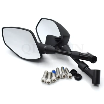

Universal black 8mm 10mm motorcycle rearview mirror side mirror For Yamaha FZR400RR FZR600 FZR600R FZR750R FZR1000 XJR1300