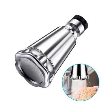 

360 Rotation Kitchen Faucet Sprayer Water Rotatable Filter Sprayer Nozzle Kitchen Faucet Splash-Proof Pressurized Water-Saving