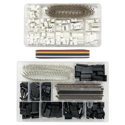 DuPont Connector Terminal Set XH2.54 SM Plug Spring Clamp For JST ZH1.5 2.0PH 2.5XH EH SM 460PCS/1550PCS Boxed Kit