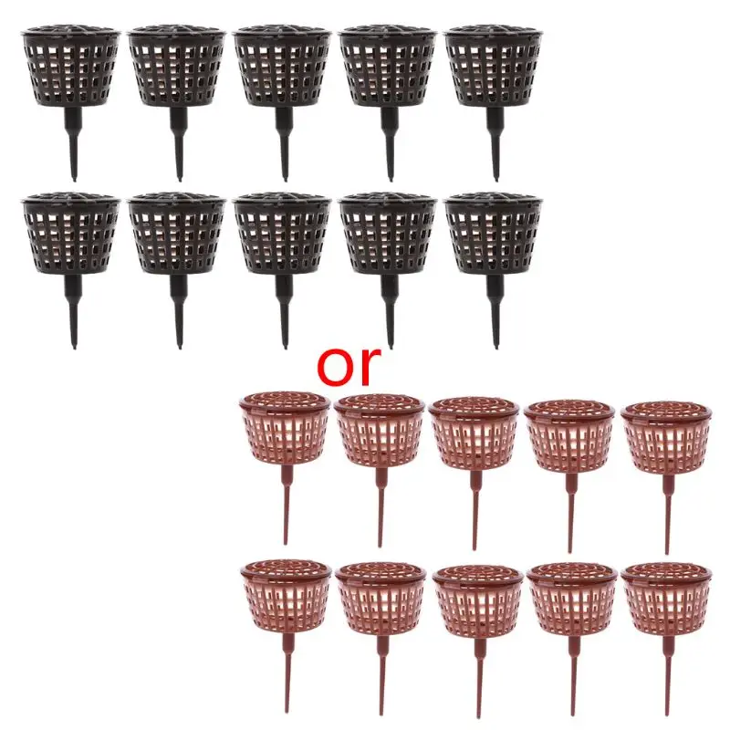 10Pcs Bonsai Tool Fertilizer Cover Basket Box Plant Bug Portable Nursery Pot