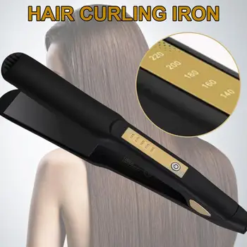 

2-in-1 Professional Wand Curling Iron 5 Adjustable Temperature Levels Hair Straightener For All Hair Tyes