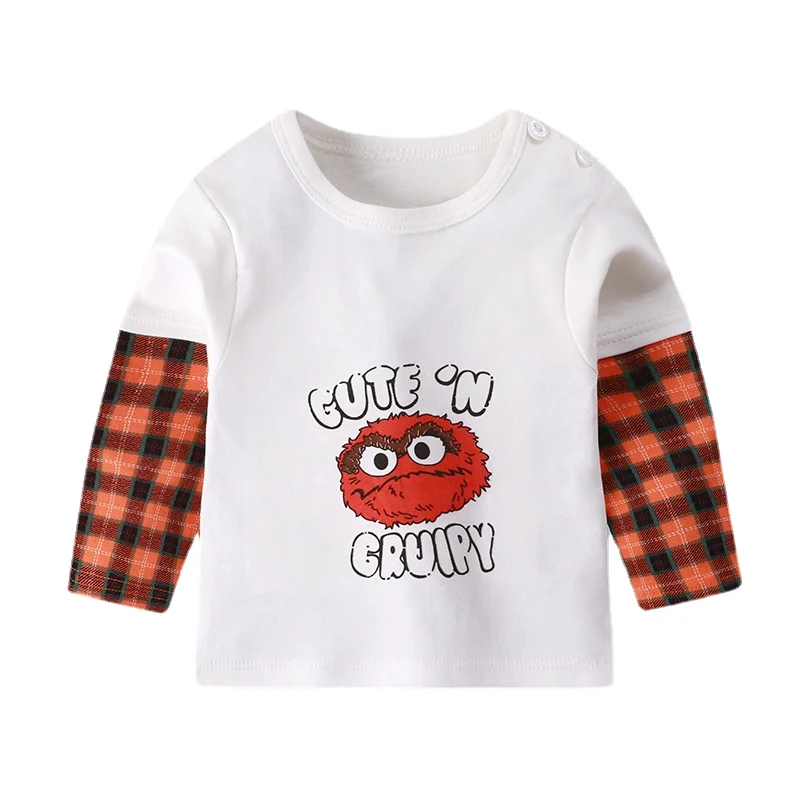 

2021 New Children T-Shirt Skull Fashion Cartoons Cotton Short Sleeve Boys T Shirt Kids Tops for Girls Boys Autumn Clothes 12M-6Y