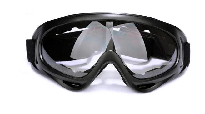 Winter Skiing Goggles Snow Sports Snowboard Anti-fog Snowmobile Windproof Dustproof Glasses UV400 Skate Ski Sunglasses Eyewear - Цвет: Transparent