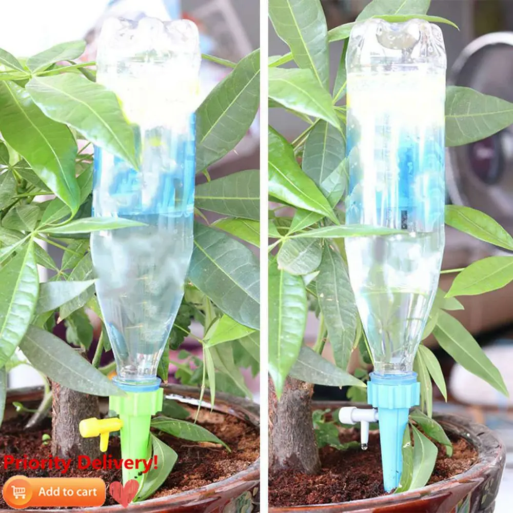 

Popular Plant Water Seepage Organ Automatic Drop Dawdler Valve Adjust Flower Self Watering Spikes Stakes Irrigation System