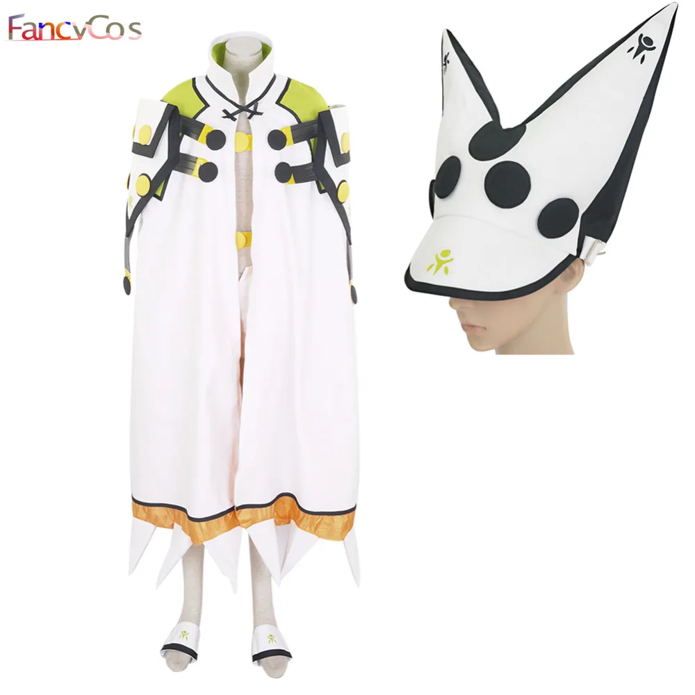 

Guilty Gear Xrd SIGN Ramlethal Valentine Cape Cloak Cosplay Costume Game Anime Japanese Custom Made Halloween Costume