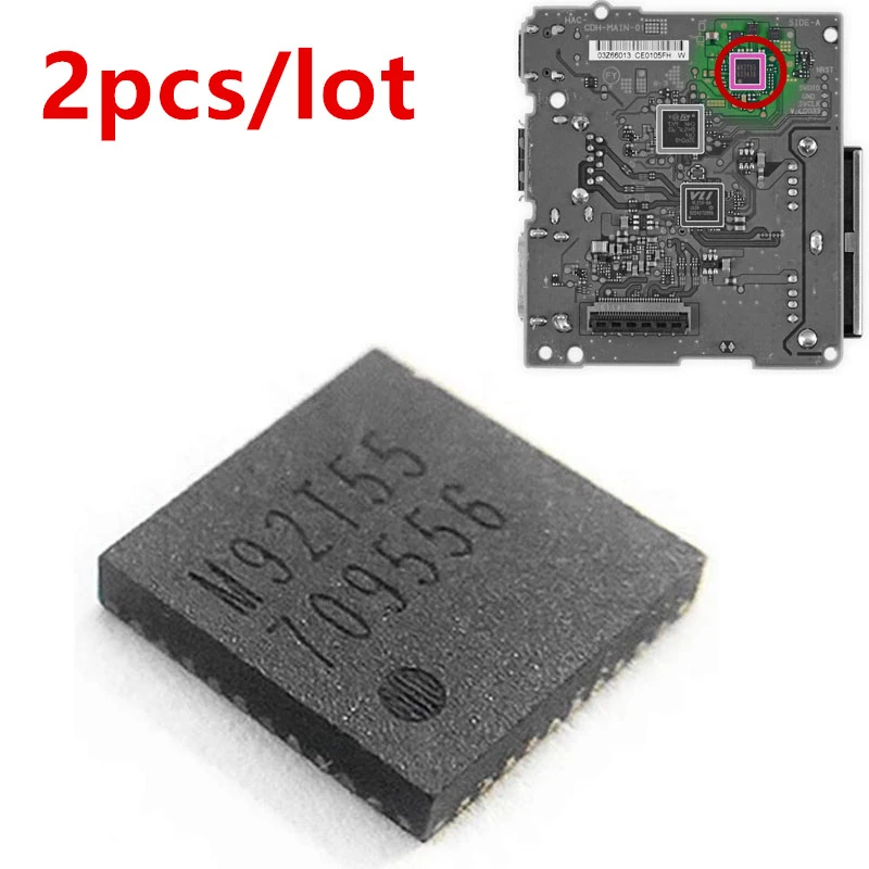 2pcs NS Switch Charging Control Motherboard HDMI compatible IC Chip M92T55  for Nintendo Switch Repair Accessories Audio Video|Replacement Parts &  Accessories| - AliExpress