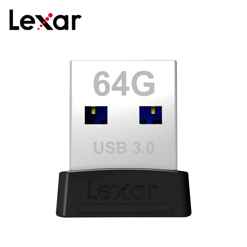 Lexar JUMPDRIVE USB флэш-накопитель 128 Гб 64 Гб оперативной памяти, 32 Гб встроенной памяти, Мини-Прыжок USB 3,0 S47 флеш-накопитель до 100 МБ/с. U диск для ПК usb-накопитель key memory stick