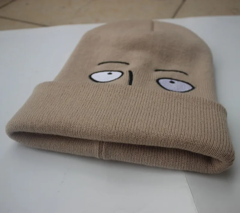 Японское аниме косплей One Punch Man Hat Saitama Косплей shaven head style зимняя теплая шерстяная шапка шляпы для Хэллоуина и кепки s Лидер продаж
