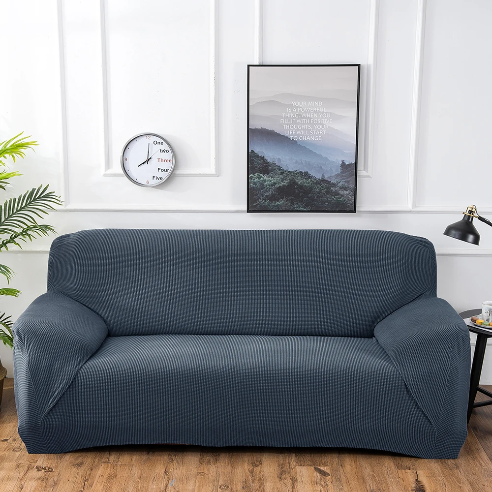 5 шт Набор отверток с прошитой эластичной диван протектор мебели моющееся сиденье Чехол для дивана съемный подлокотник чехол для Redmi 3/2/1 местный - Цвет: Gray-blue