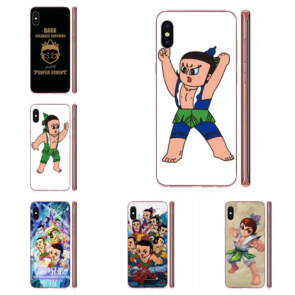 幼児アニメーションひょうたん兄弟 Xiaomi Cc9 Cc9e Mi 3 4 4i 5 5 S 6 6x 8 9 Se 再生プラスプロ Lite A1 ミックス 2 注 3 電話用緩衝材 Aliexpress