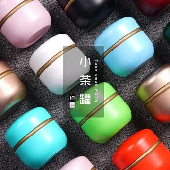 

Tea Container Storage Box Tea Coffee Sugar Storage Jars Tea Box Organizer Pickle Jar Sugar Container Latas De Metal Ceramic Jar