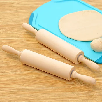

Large solid wood rolling pins pizza bread biscuit baking tool stick Decoration Dough Roller Wooden sticks kitchen Accessories