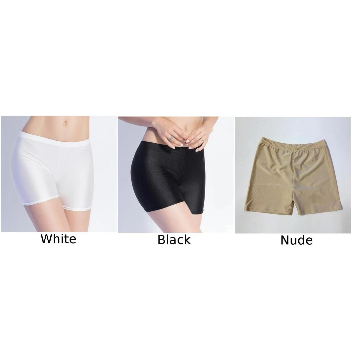 Womens Shorts Underpants Thin Seamless Lingerie Solid Casual Plus Size Underwear Comfy Tight Slim Fit