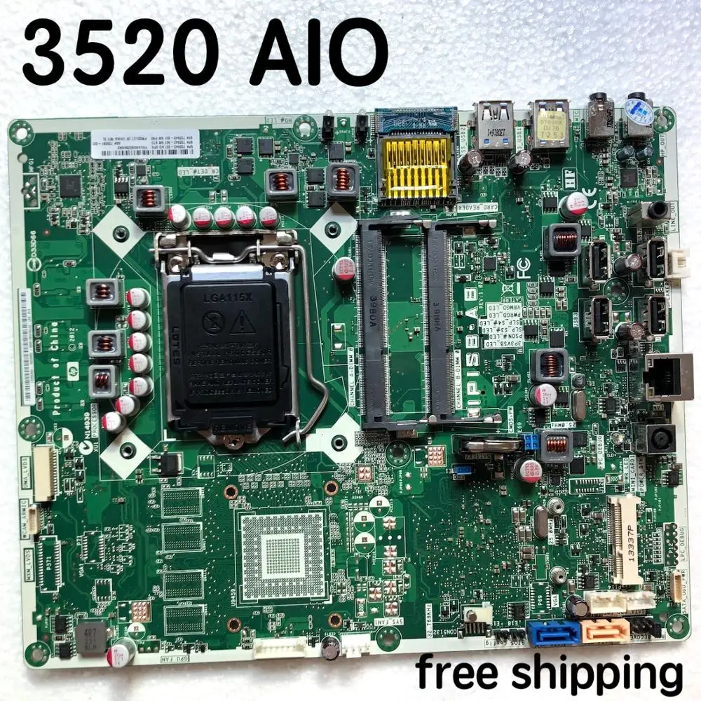 Материнская плата 739591 001 для HP 3520 материнская AIO 703643 501 601 100% протестирована полной