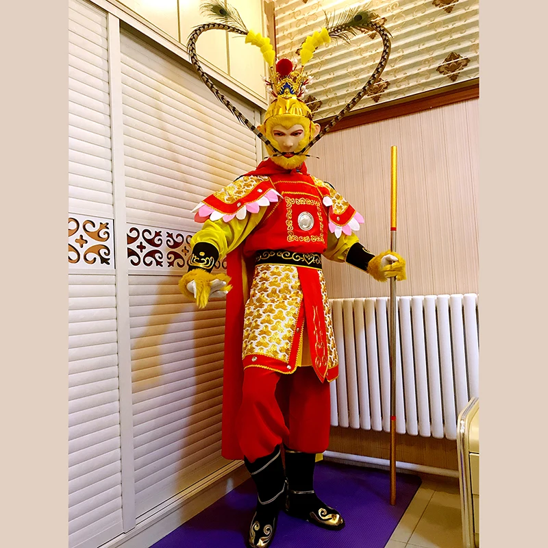Journey To The West Festival Performance Monkey King Armor Suit Adult Sun Wukong S Clothes Qitian Dasheng Child Cosplay Costume Movie Tv Costumes Aliexpress