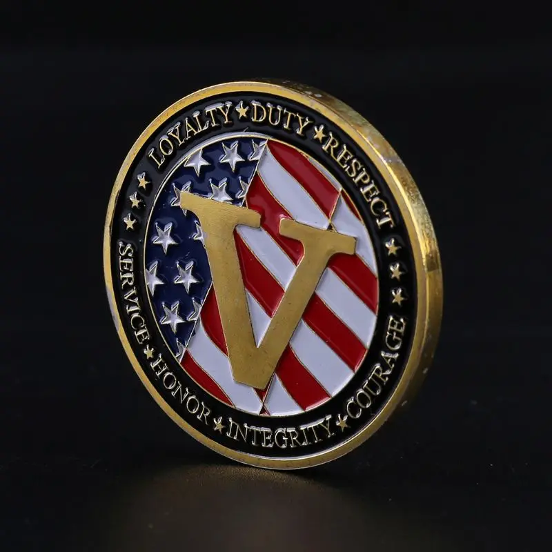 Памятная художественная монета для ветеранов армии США, украшение интерьера автомобиля, копилка, памятные подарочные сувениры