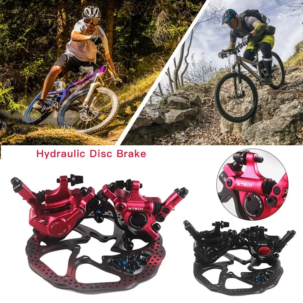 ZOOM HB-100 MTB Гидравлический дисковый тормоз велосипедный диск передний задний масляный дисковый тормоз устройство механический дисковый тормоз Аксессуары для велосипеда