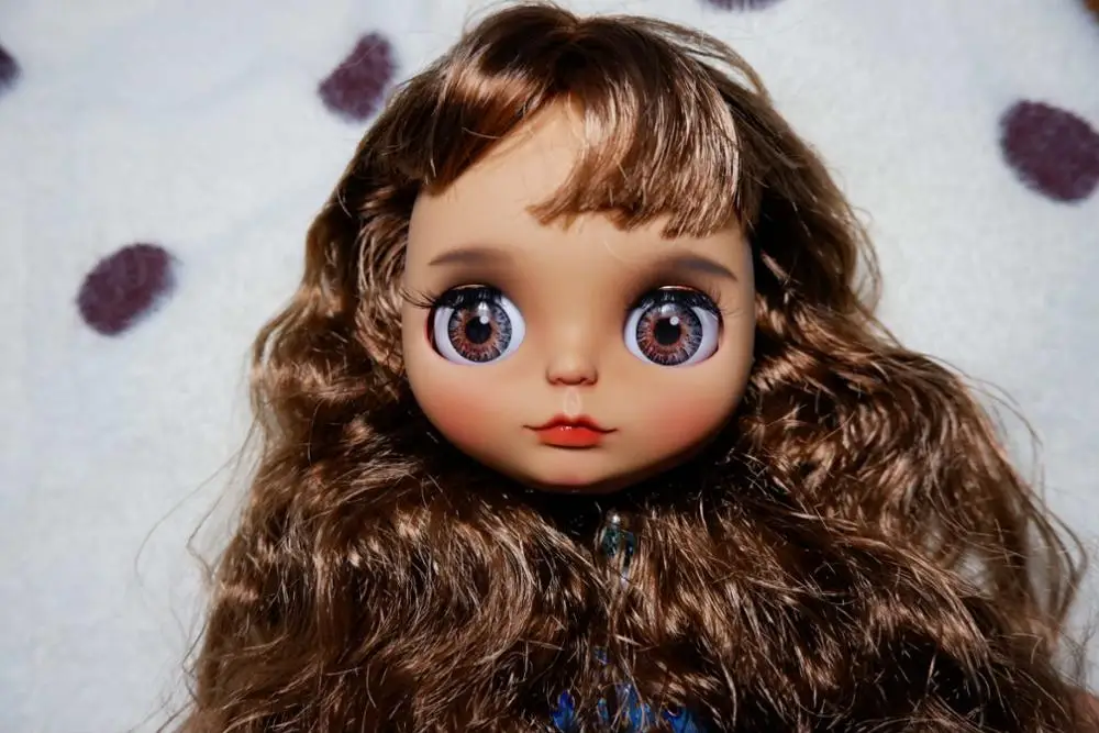 Предпродажа изготовление на заказ кукла Сделай Сам Обнаженная кукла blyth 20190830 - Цвет: make up 1