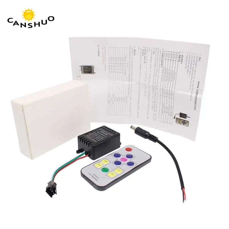 Радиочастотный беспроводной RGB светодиодный контроллер 11 клавиш для WS2801 WS2811 WS2812B