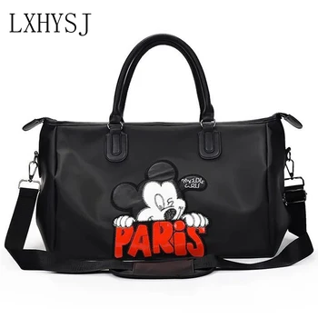 

Women's Waterproof Travel Bag Large Capacity Hand Luggage Bags Sports Bag Fashion Multifunction Travel duffle Weekend Package