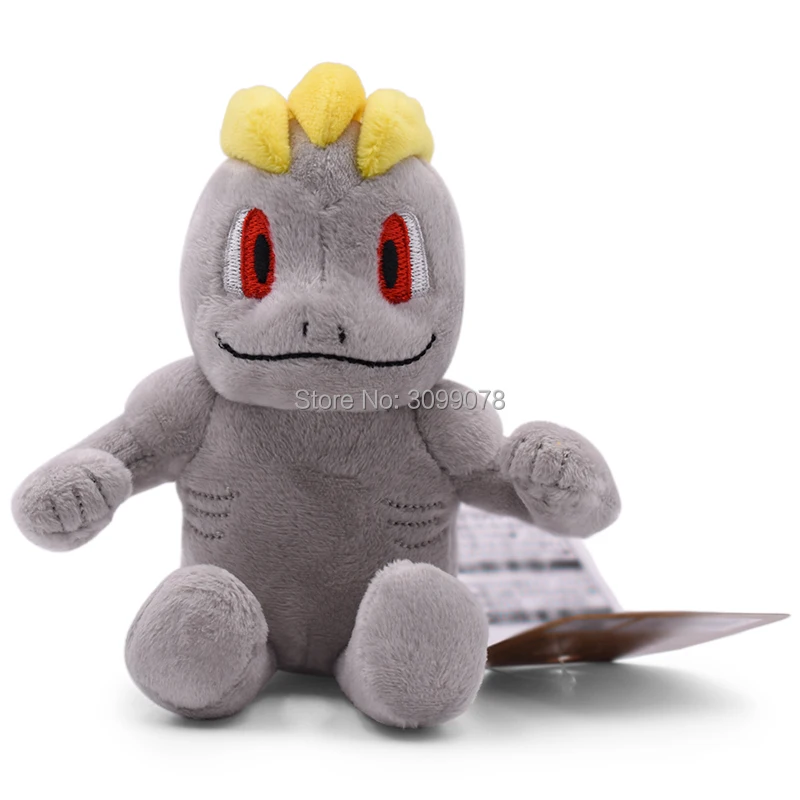 Hitmonlee Geodude Snorlax scepile zeroora Gyarados Gastly Raticate Lickitung Kangaskhan Swampert Vileplume плюшевая игрушка кукла малыш - Цвет: 17CM Machop