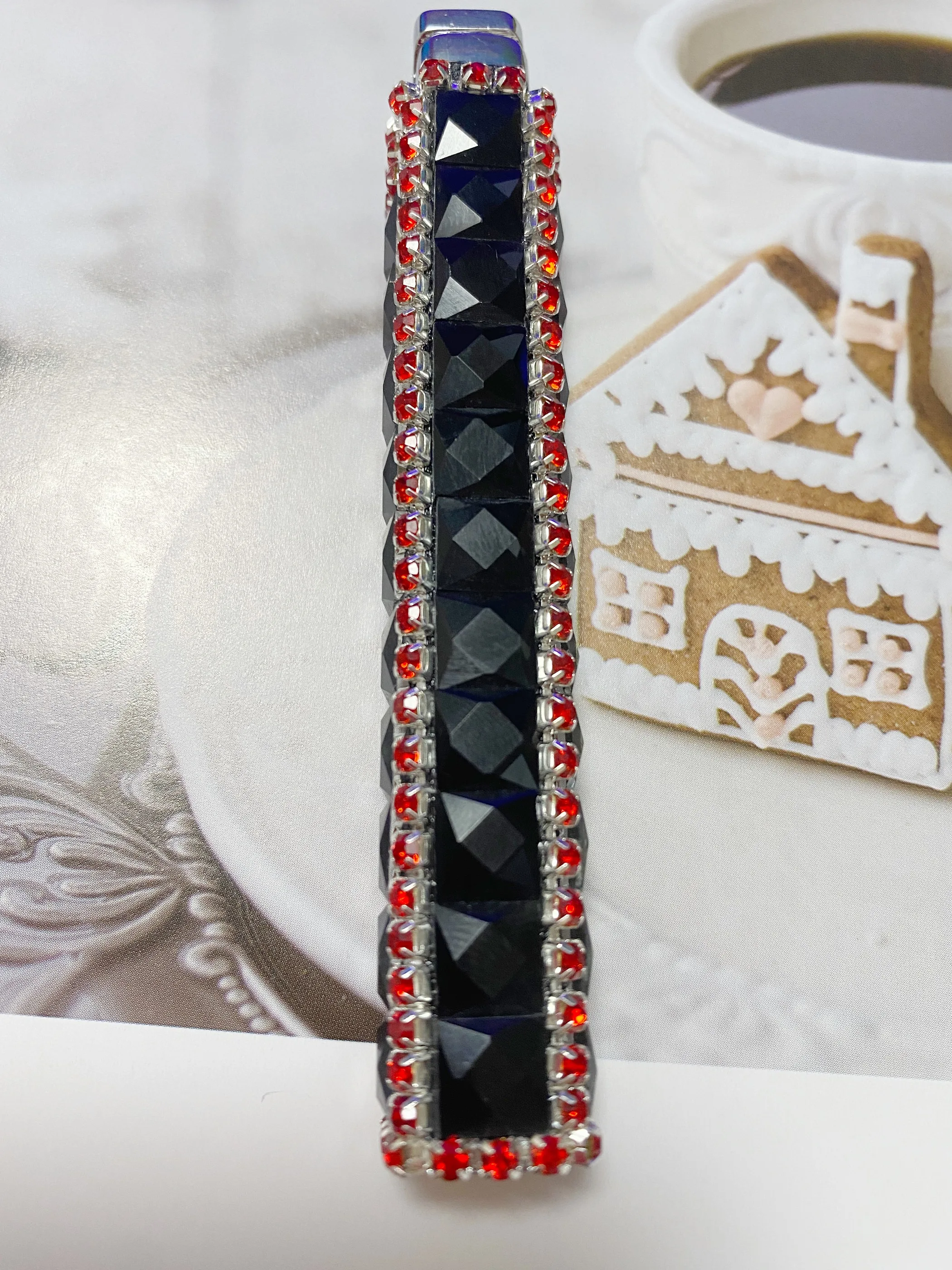 Black red diamond