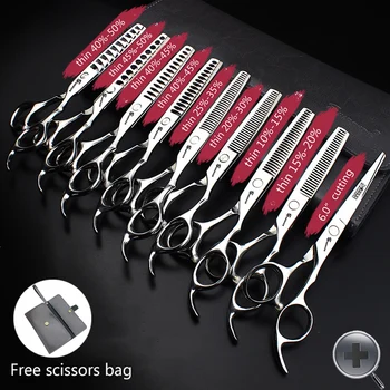 

Sharonds 6 inch professional hairdressing scissors set hair stylist tooth shear thinning shear hair salon scissors Barber Tools