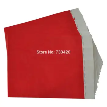 

500 piece HEAVY Tyvek Wristbands, Thicker and Stronger ID Numbers Wristbands for Parties Events 3/4 inch Free Shipping
