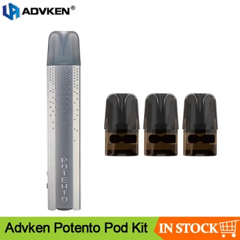 

Advken Potento Pod Vape Kit 560mah Battery 2.5ml Cartridge Pod Vape Pen Electronic Cigarette Vaporizer