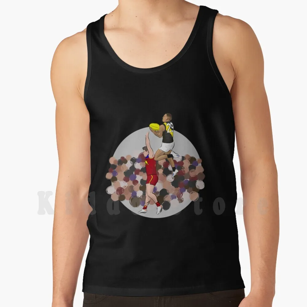 Shai Flying High Tank Tops Vest Senza Maniche Tigers Byrd Tiger Time Footy Gotiges Premihentery Premiers Aussie