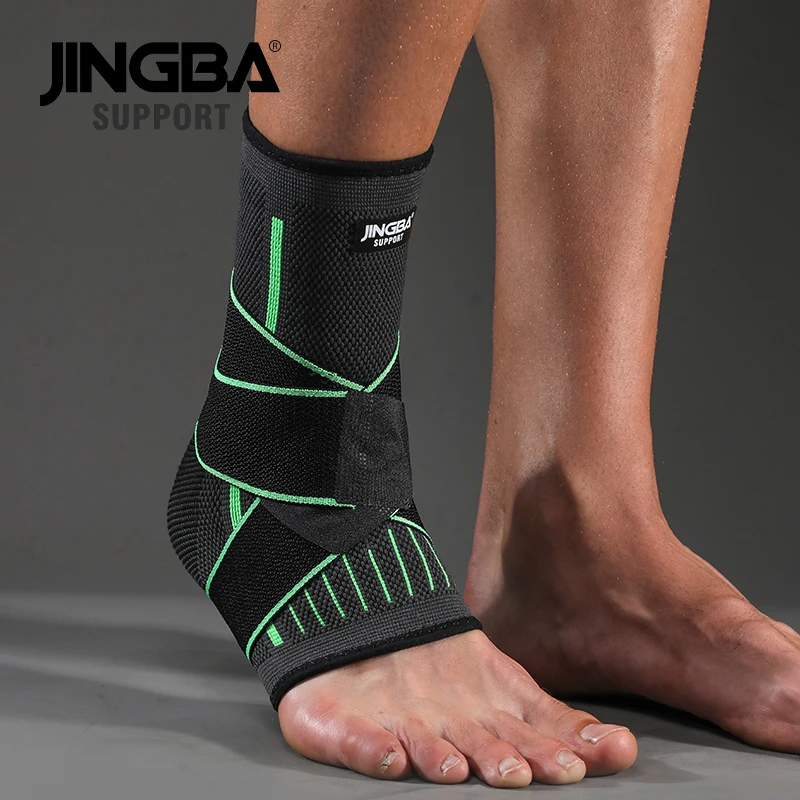 1 PCS Protective Football Basketball Ankle Support Compression Nylon Strap Belt