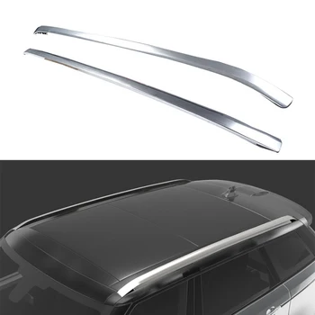 

4Pcs Fit for Land Rover- Range Rover Sport L494 2014-2020 Aluminum Roof Rail Rack Side Rail Roof Bar - Silver
