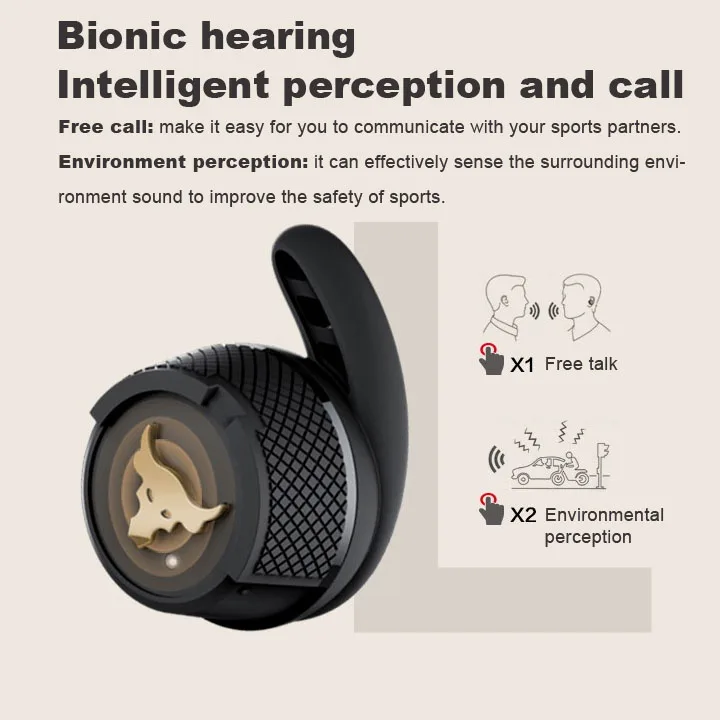 Headset Bluetooth Earbuds Wireless Flash Earphones Sport in-ear Earbuds Mini Portable Outdoor Headset HI-FI Stereo Earphones