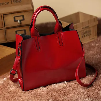 

Luxury Leather Handbags Women Bag High Quality Casual Female Bags Trunk Tote Spanish Brand Shoulder Bag Ladies Bolsos #T1G