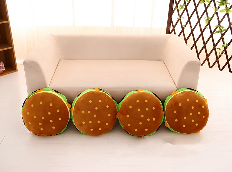40 см подушка гамбургера плюшевые подушки в форме игрушек мягкие игрушки украшения семьи праздничные игрушки для рождественских детей Подарки