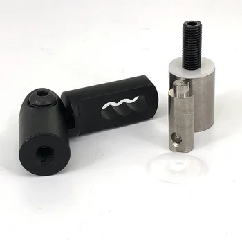 

Black V-Bar Archery Compound Bow Stabilizer Mount Connect Balance Rod Adjustable