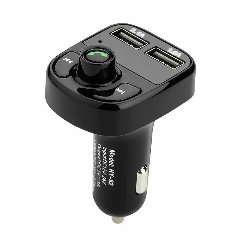 Bluetooth автомобильный беспроводной передатчик MP3 радио адаптер автомобильный комплект Двойной USB Авто полночастотная технология беспроводной передачи
