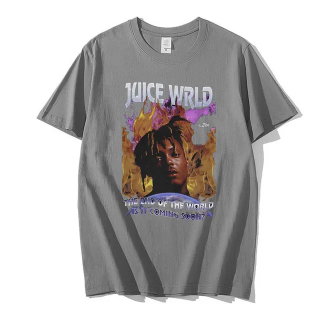 Rapper Juice WRLD Men's T-shirt Streetwear 2