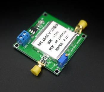 

VCO RF Transmitter Module MC1648 Chip Supports Audio Input, Adjustable Frequency, with Amplifier