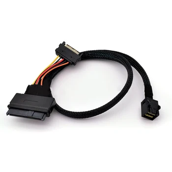 

Mini SAS-SFF 8639 36 Pin to Mini SAS-SFF 8643+15Pin Server Cable PR Sale
