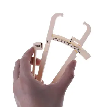

Body Fat Caliper Tester Fitness Skin Fold Weight Loss Keep Health Measure Tool M89F