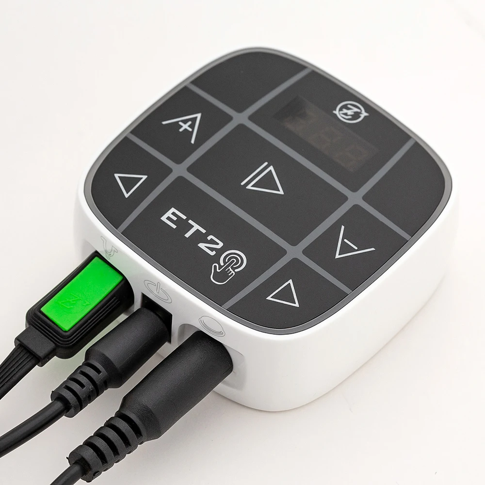 US $122.21 EZ Easy Touch Screen LCD Display Tattoo Digital Power Supply Liner Shader with Plug for Rotary Coil Machines