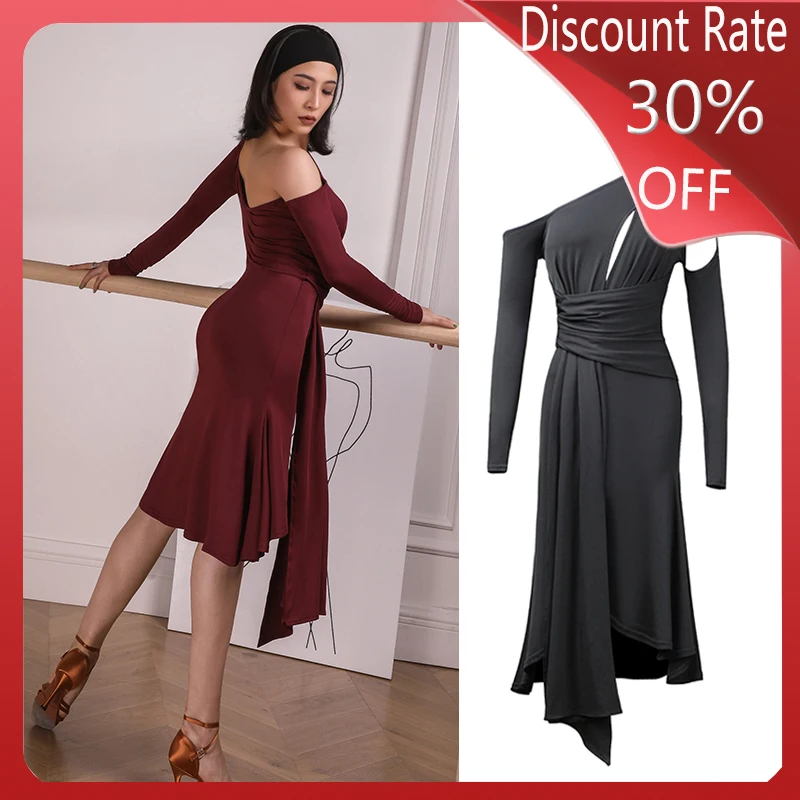 Новинка платья для соревнований по латиноамериканским танцам сексуальное