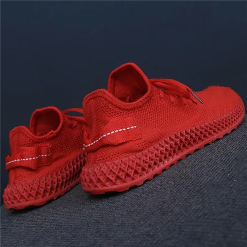 LZJ/Лидер продаж; женские кроссовки; модная сетчатая обувь на плоской подошве; удобная дышащая низкая Обувь На Шнуровке; женская Вулканизированная обувь - Цвет: Красный