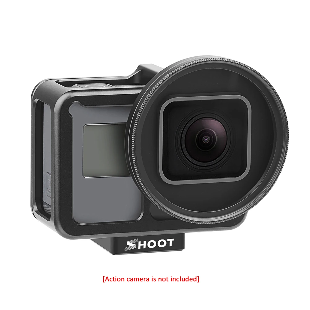 Снимать Алюминий защитный Камера чехол экшн Камера клетка крепление для экшн-камеры GoPro Hero 7 Black/GoPro Hero 6/Hero 5 Session экшн Камера