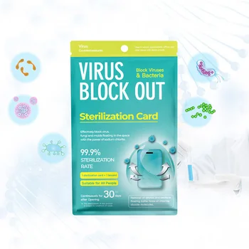 

Anti-virus Sterilization Card Disinfection Lanyard Card for Home Outdoor Clean Kitchen Outdoor Disinfectant Supplies