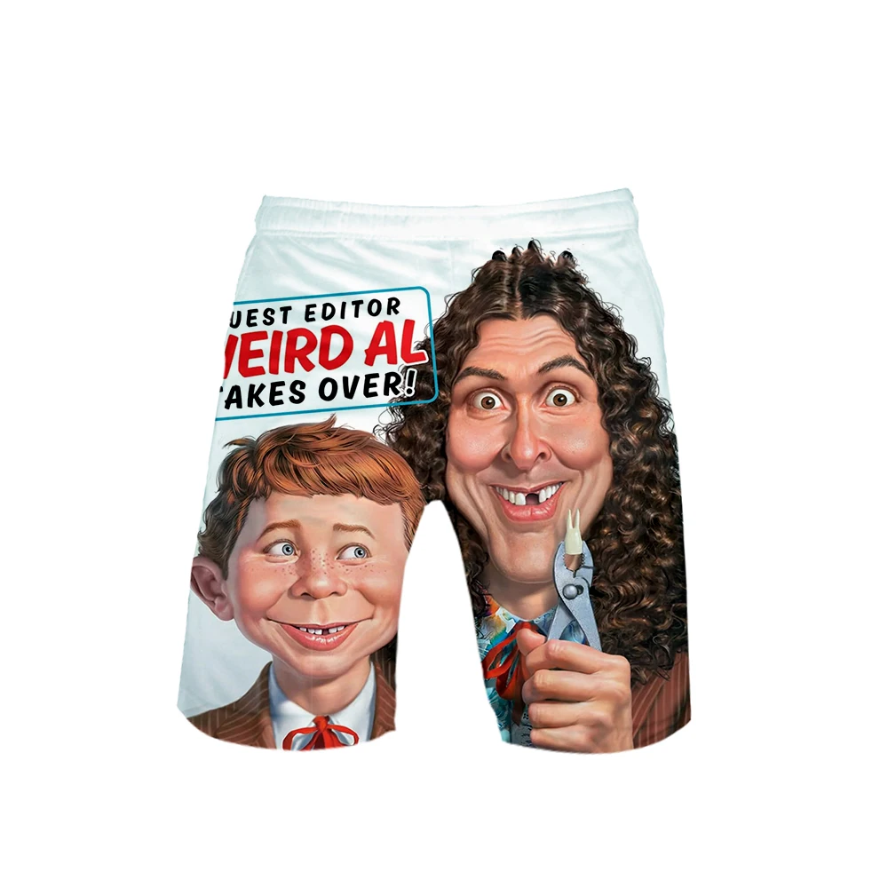 Alfred E. Neuman DC Satirical MAD magazine 3D крутые мужские пляжные шорты Harajuku move мужские повседневные Мягкие Шорты для отдыха