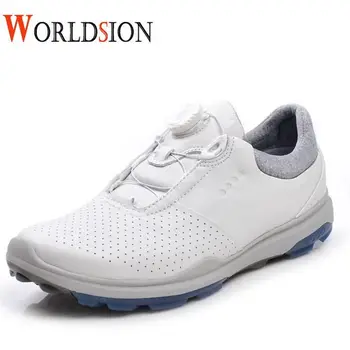 

Men Golf Shoes High Quality Leather Golf Sneakers for Men Anti Slip Spring Autumn Walking Sneakers White Walking Shoes