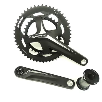 

Original Brand 50/34T*165mm 10S 11S BCD120-90 Alloy Aluminum Road Bike Crank Wheel with Press-fit BB-86-90-92 Bike Crankset