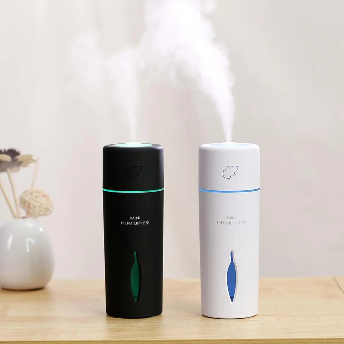  Portable Mini Car USB LED Air Humidifier Diffuser Essential Oil Aroma Mist Purifier 150ML Air Humid